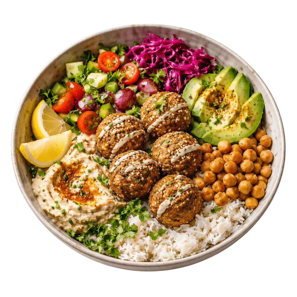 Mellem Mild Ris Uden Grøntsager Bowl