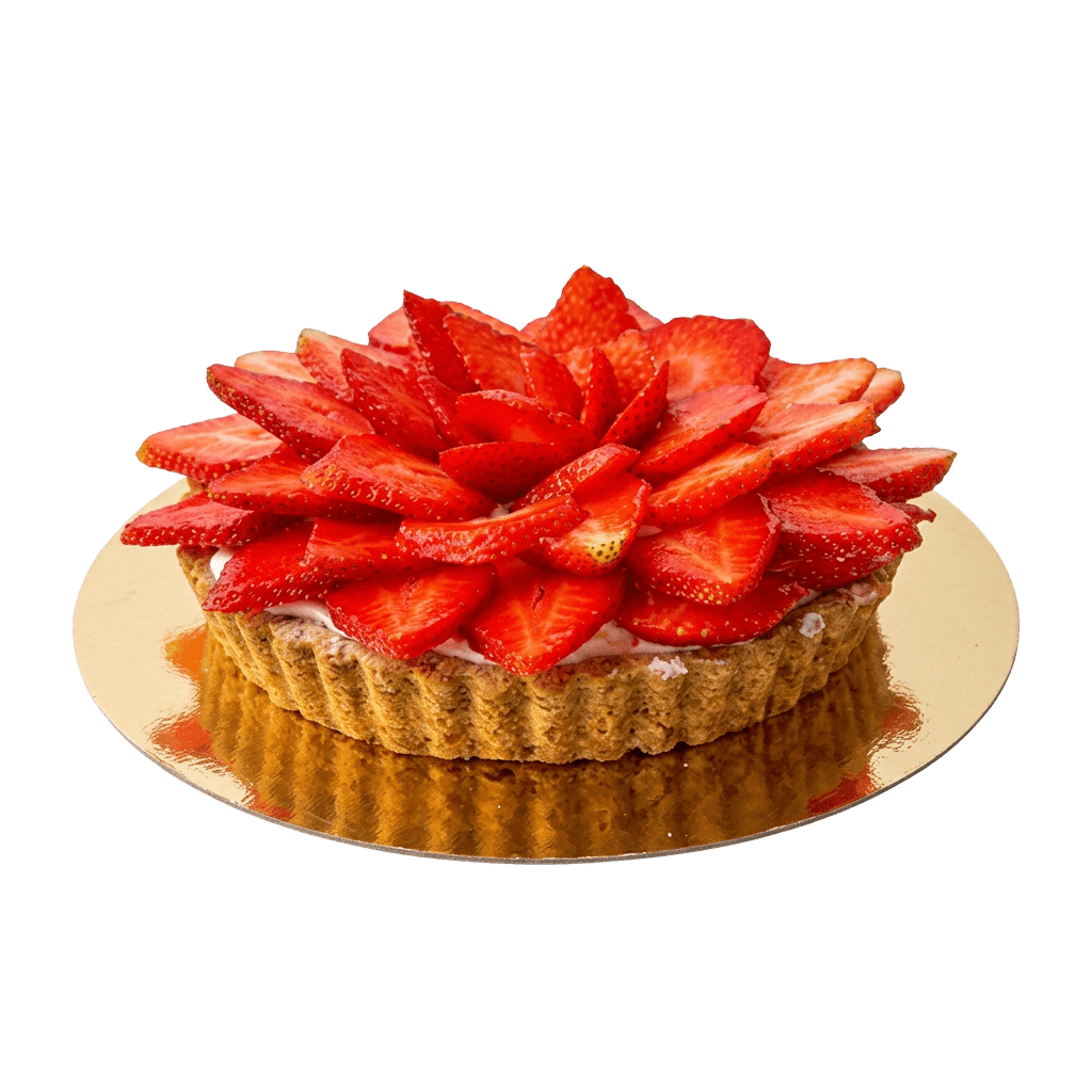 Strawberry & Dulce de Leche Pie 16cm