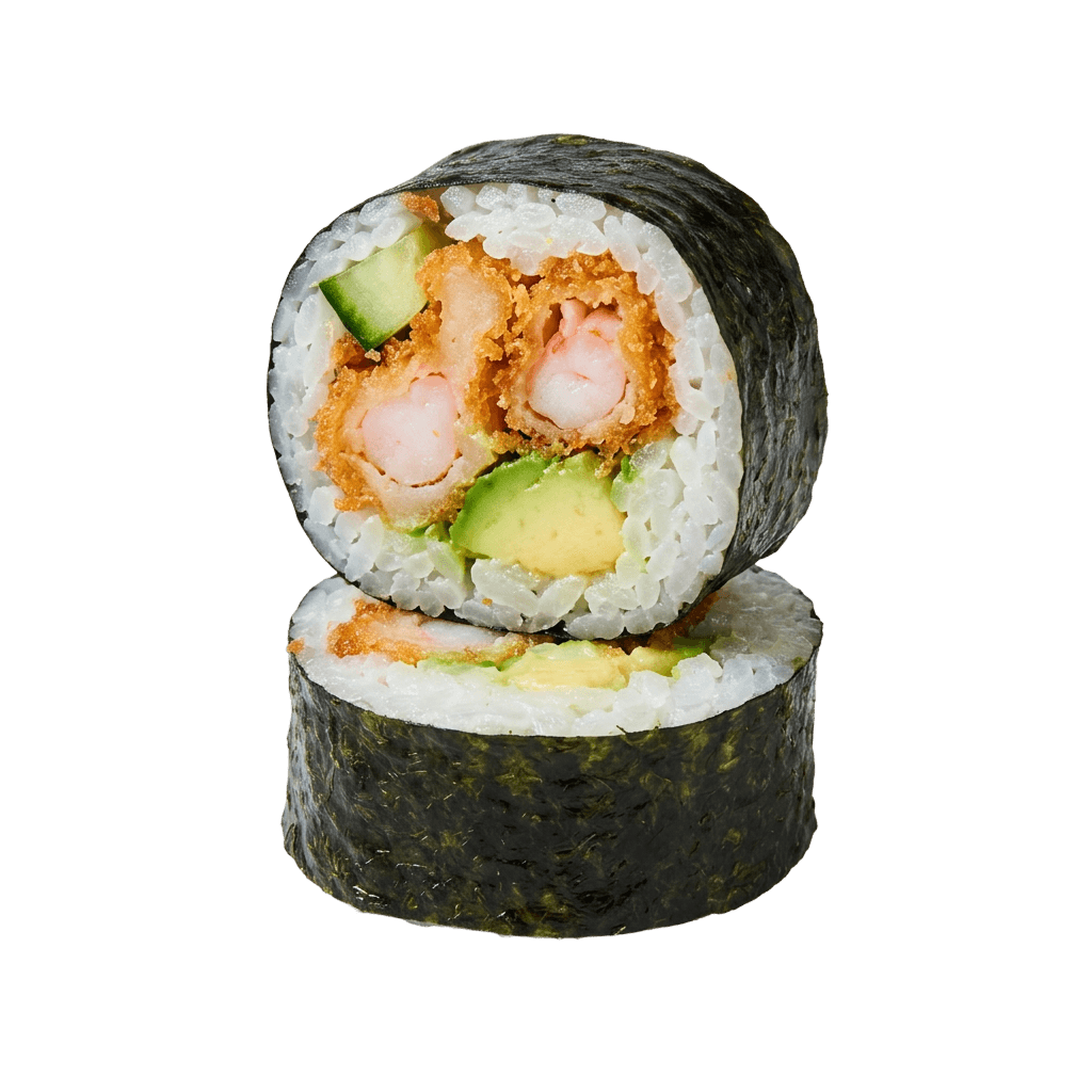 Ebi Tempura 6 stk Futomaki