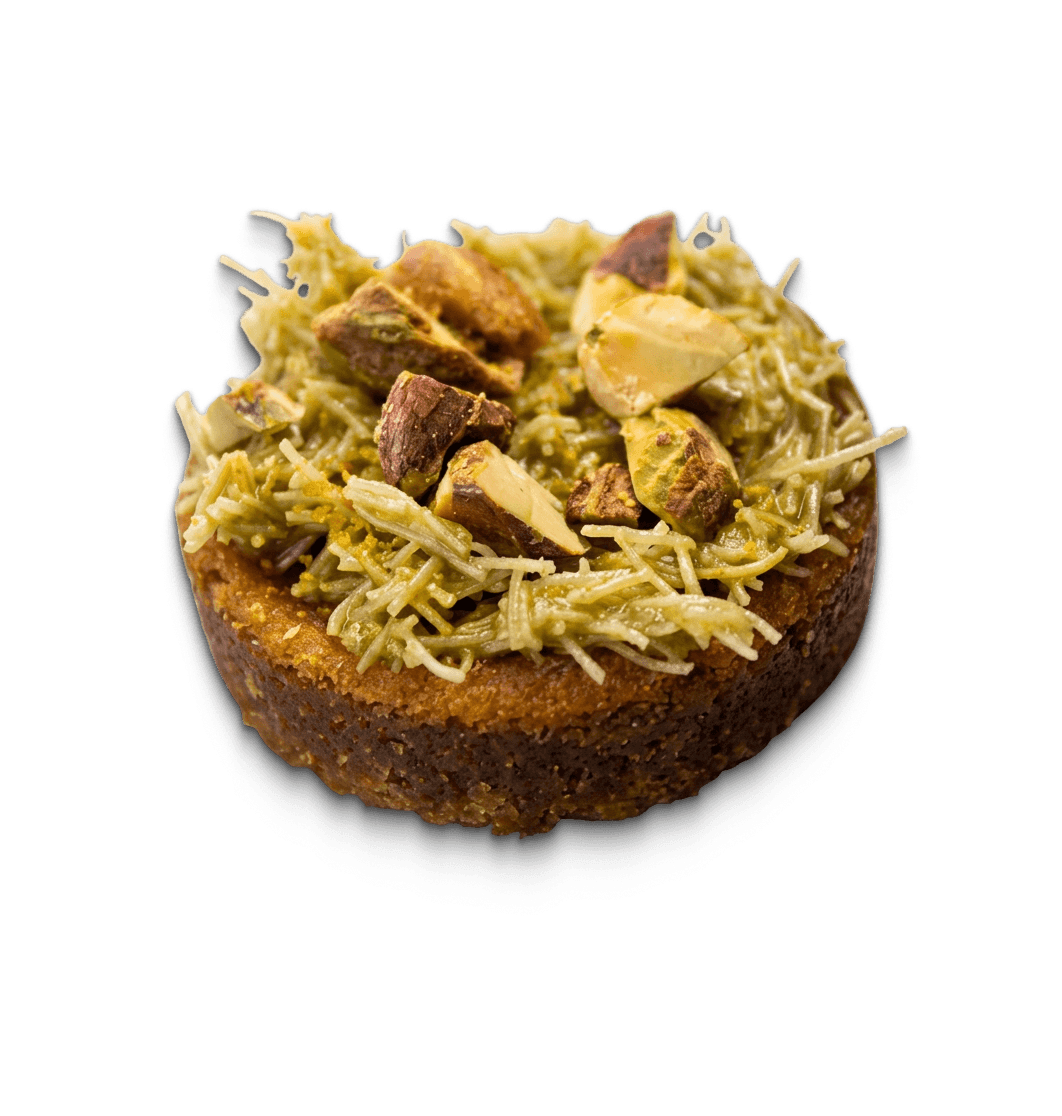 Pistachio mini Cookie 25 stk
