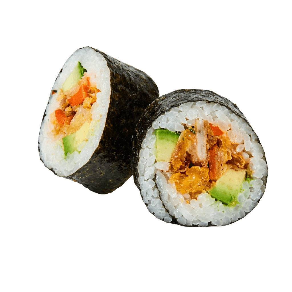 Crispy Kakiyaki 6 stk Futomaki