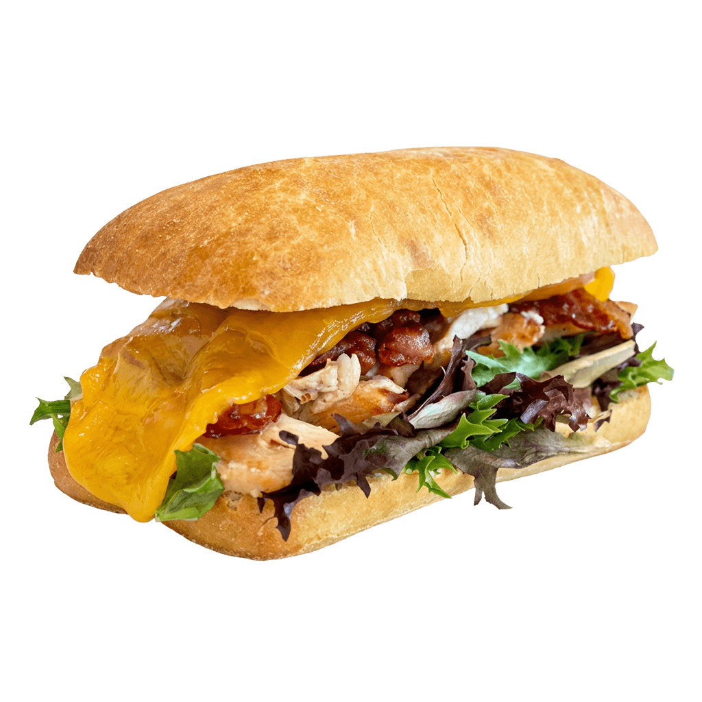 Panini with Ham, Cheese and Tomato