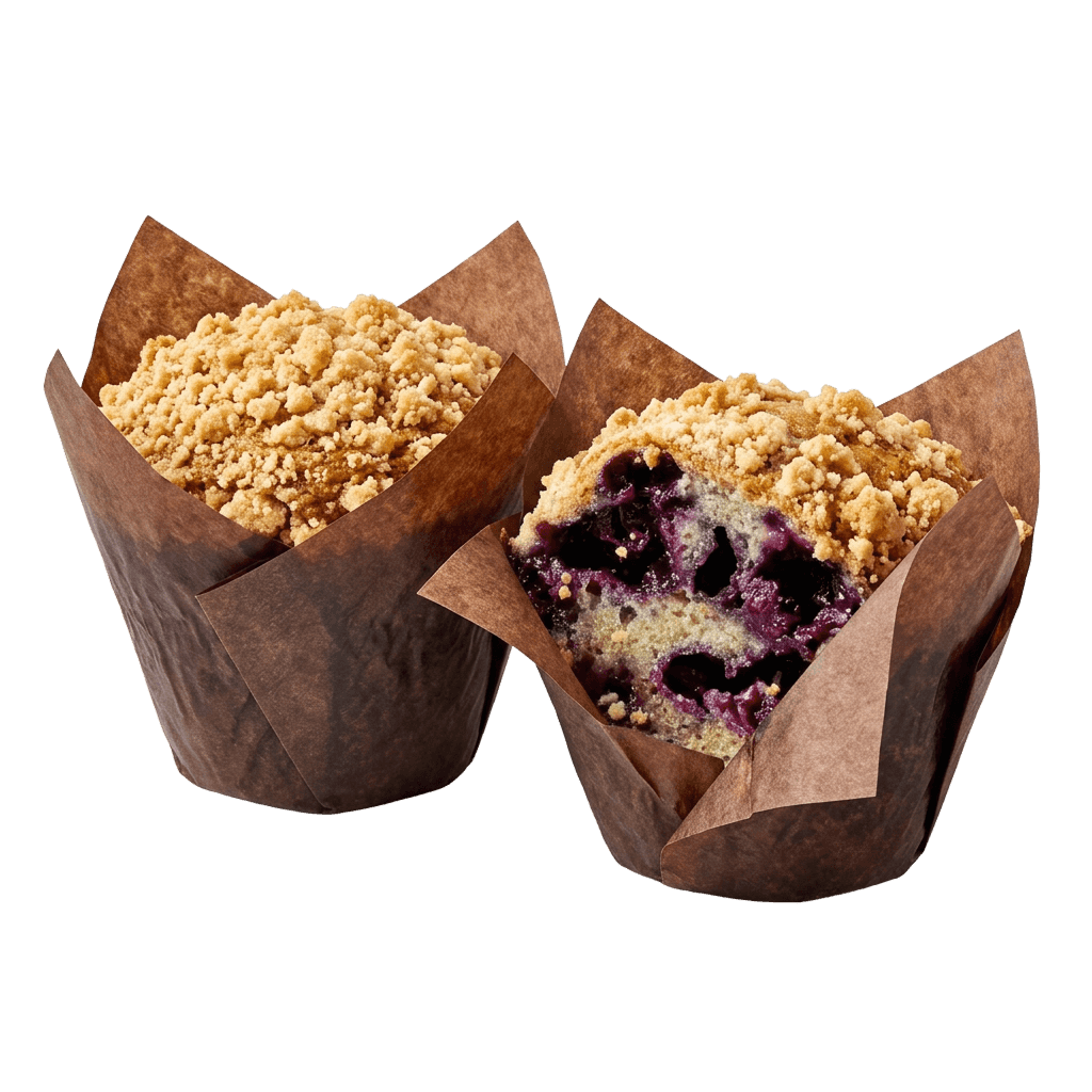 Vegan Blueberry Muffins 3stk